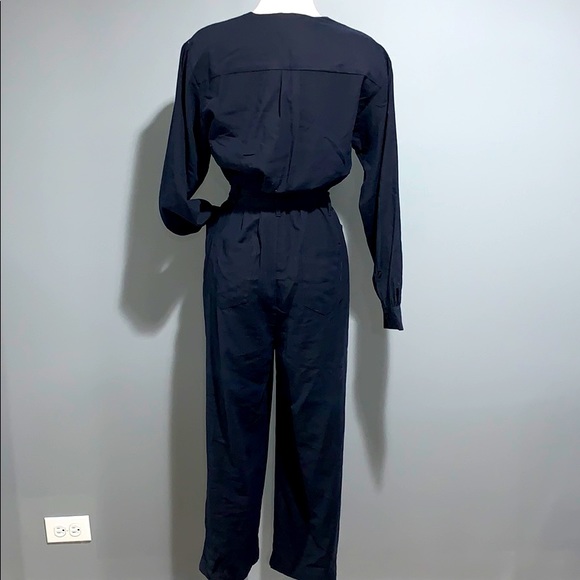 NWT long sleeve crop utility jumpsuit - Picture 4 of 4